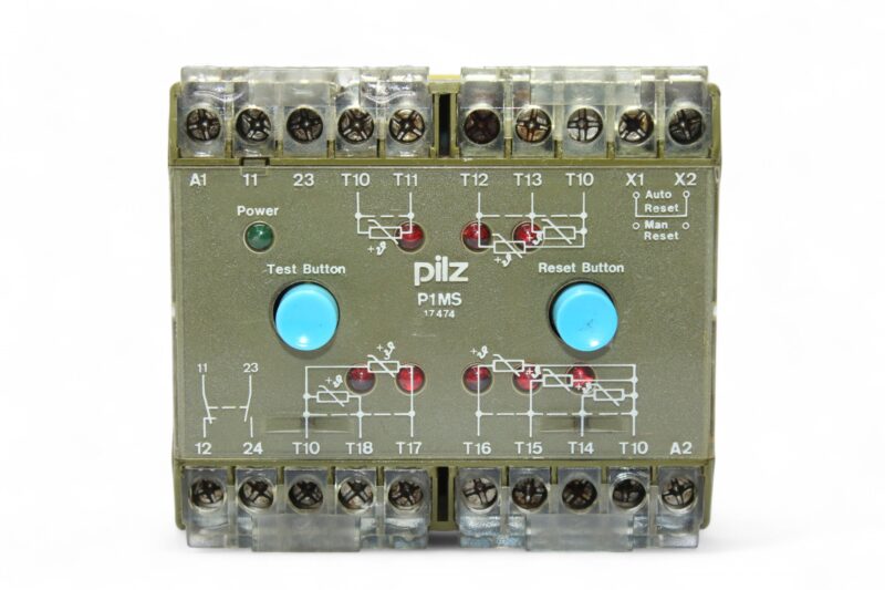PILZ	P1MS/220V/1A/1R SAFETY RELAY 479940 - Image 4