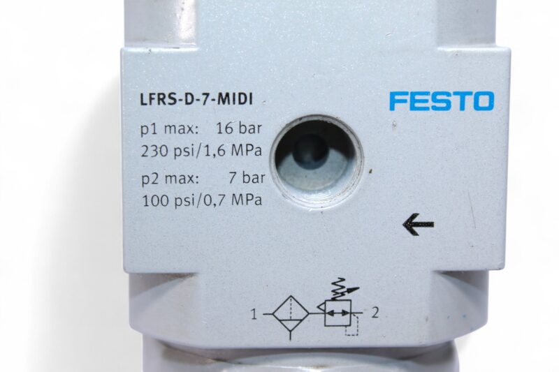 FESTO LFRS-D-7-MIDI FILTER REGULATOR 194760 - Image 2
