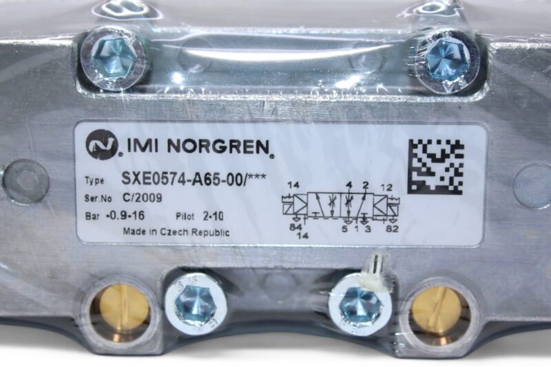 NORGREN SXE0574-A65-00 DOUBLE SOLENOID VALVE - Image 3