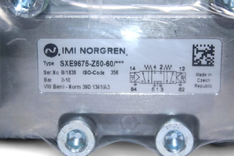 NORGREN SXE9675-Z50-60 DOUBLE SOLENOID VALVE - Image 2