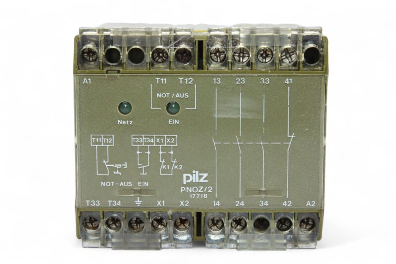 PILZ PNOZ/2 240VAC 3S 1O SAFETY RELAY 474755 - Image 3