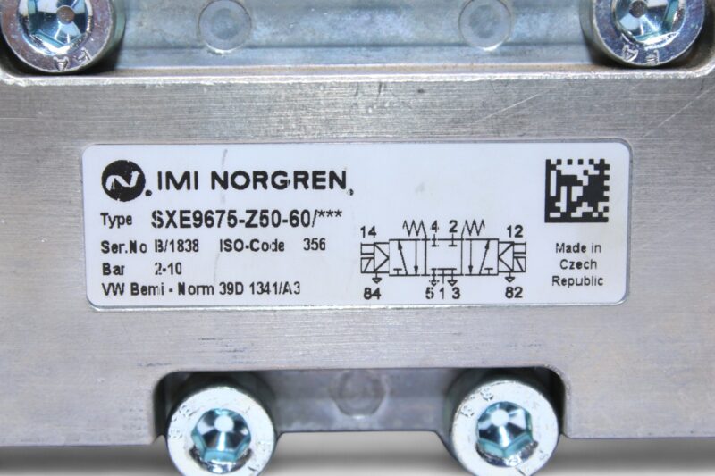 NORGREN SXE9675-Z50-60 DOUBLE SOLENOID VALVE - Image 2