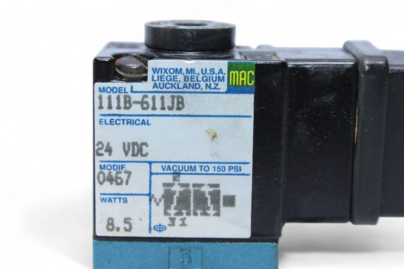 MAC 111B-611JB SOLENOID VALVE - Image 2