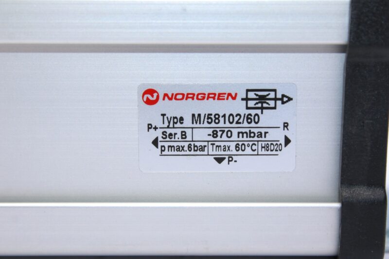 NORGREN M/58102/60 MULTI STAGE VACUUM PUMP - Image 3
