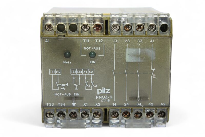 PILZ PNOZ/2 230VAC 3S 1O SAFETY RELAY 474750 - Image 3