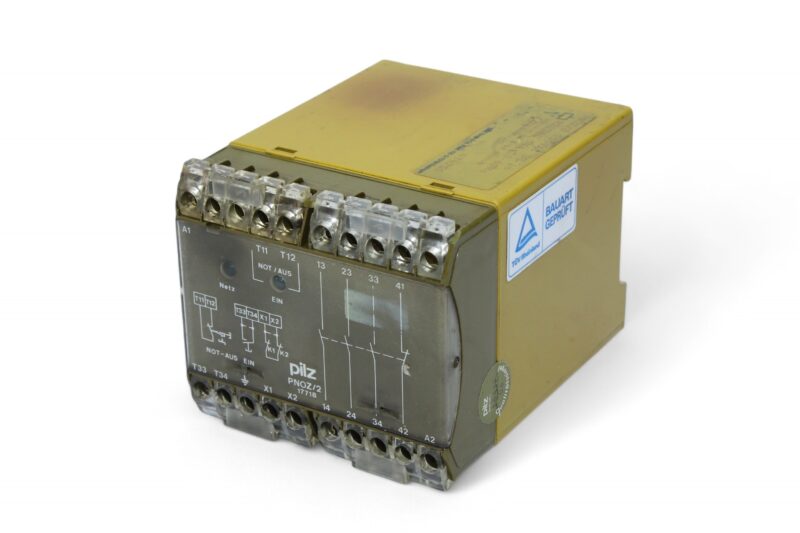 PILZ PNOZ/2 230VAC 3S 1O SAFETY RELAY 474750 - Image 4