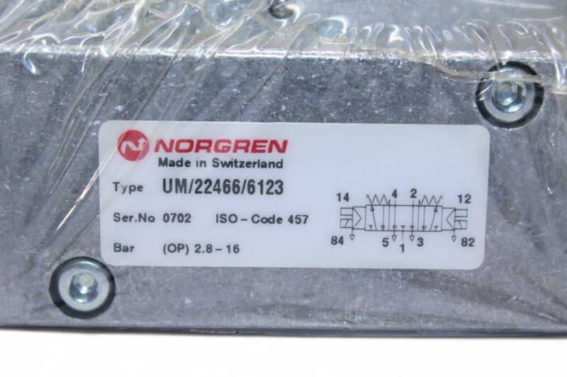 NORGREN UM/22466/6123 DOUBLE SOLENOID VALVE - Image 2