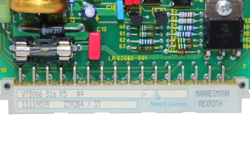 REXROTH	VT5006 S16 R5 VALVE AMPLIFIER CARD - Image 2