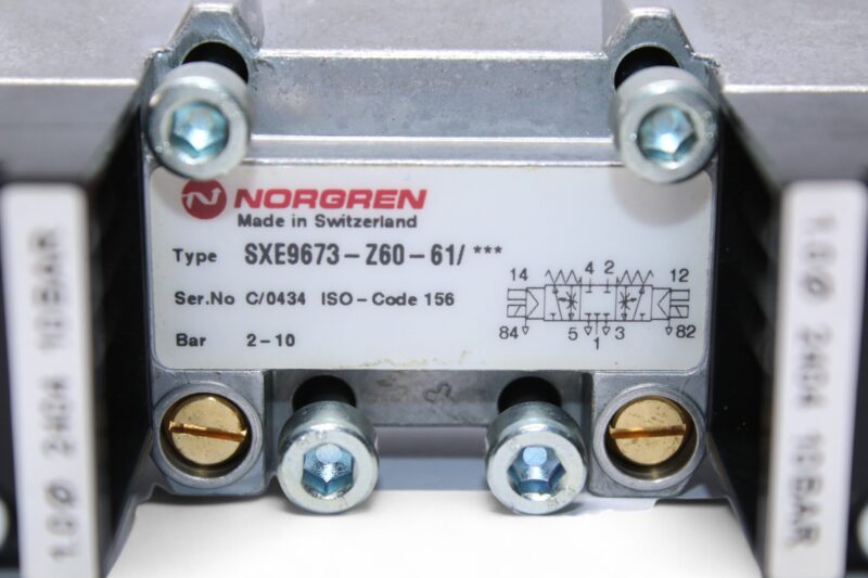 NORGREN SXE9673-Z60-61/13J DOUBLE SOLENOID VALVE - Image 2