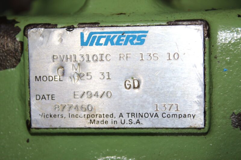 VICKERS PVH131-QIC-RF13S-10-CM25-31 PISTON PUMP - Image 2