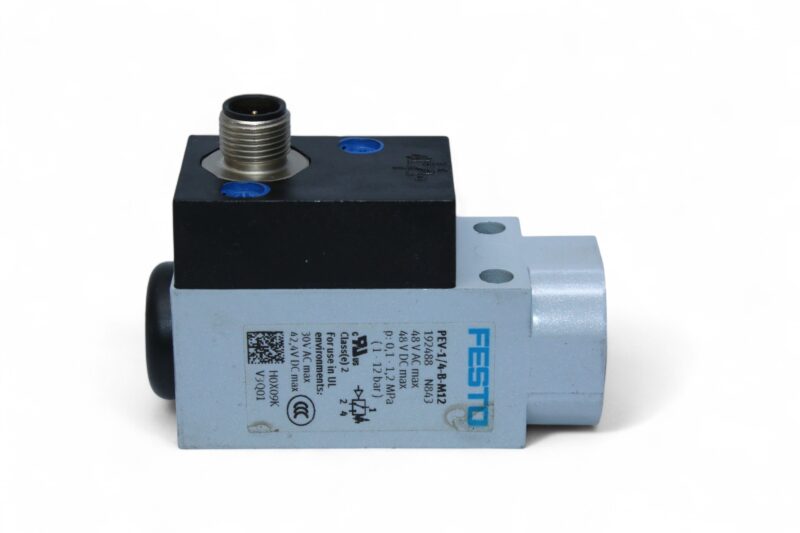FESTO PEV-1/4-B-M12 PRESSURE SWITCH 192488 - Image 3