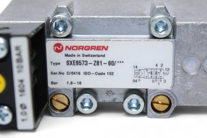 NORGREN SXE9573-Z81-60/13J SINGLE SOLENOID VALVE - Image 2