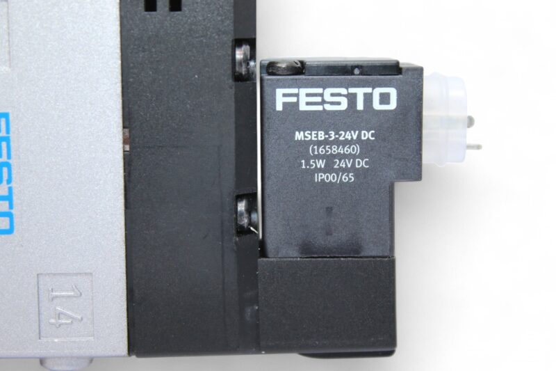 FESTO CPE24-M1H-5L-QS-12 SOLENOID VALVE 163182 - Image 4