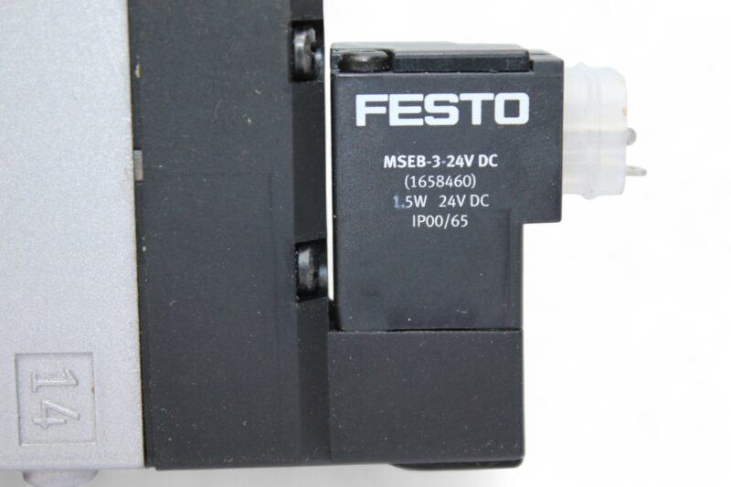FESTO CPE24-M1H-5L-QS-12 SOLENOID VALVE 163182 - Image 3