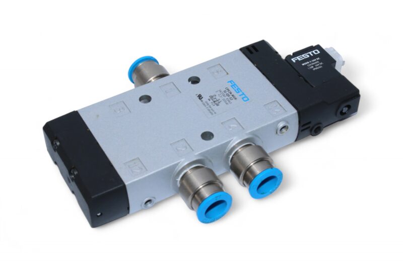 FESTO CPE24-M1H-5L-QS-12 SOLENOID VALVE 163182 - Image 4