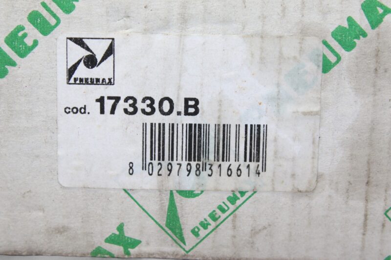 Pneumax 17330.B SHUT OFF VALVE - Image 2