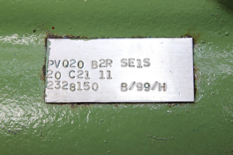 VICKERS PVQ20 B2R SE1S 20 C21 11 VARIABLE DISPLACEMENT PISTON PUMP - Image 2