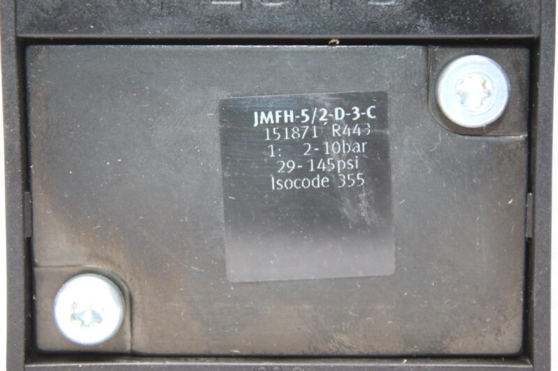 FESTO JMFH-5/2-D-3-C SOLENOID VALVE 151871 - Image 3
