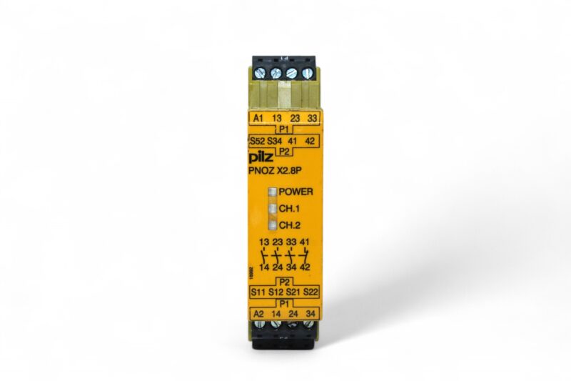 PILZ PNOZ X2.8P 24VACDC 3n/o 1n/c SAFETY RELAY 777301 - Image 3