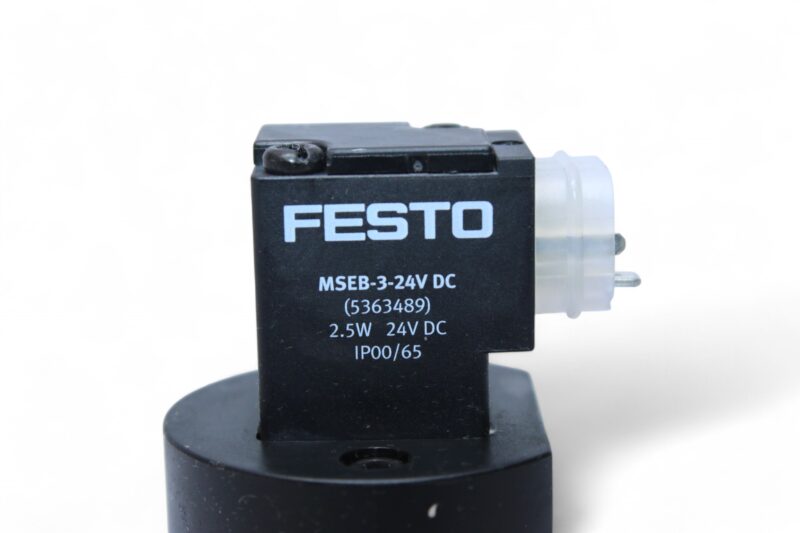 FESTO HEE-1/4-D-MINI-24 ON/OFF VALVE 165071 - Image 5