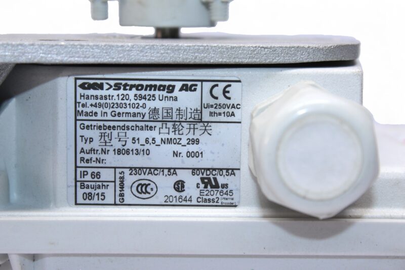 STROMAG 51-6.5-NM0Z-299 GEARED CAM LIMIT SWITCH - Image 2