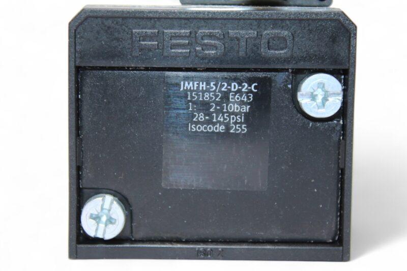 FESTO JMFH-5/2-D-2-C SOLENOID VALVE 151852 - Image 2