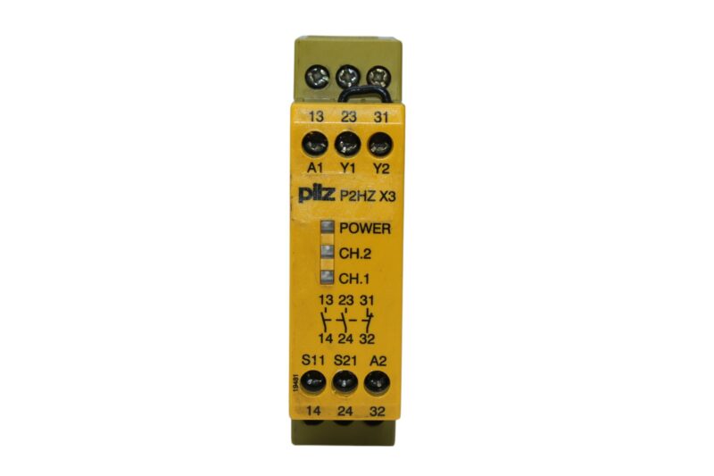 Pilz P2HZ X3 24VDC 2n/o 1n/c Safety Relay 774350 - Image 3