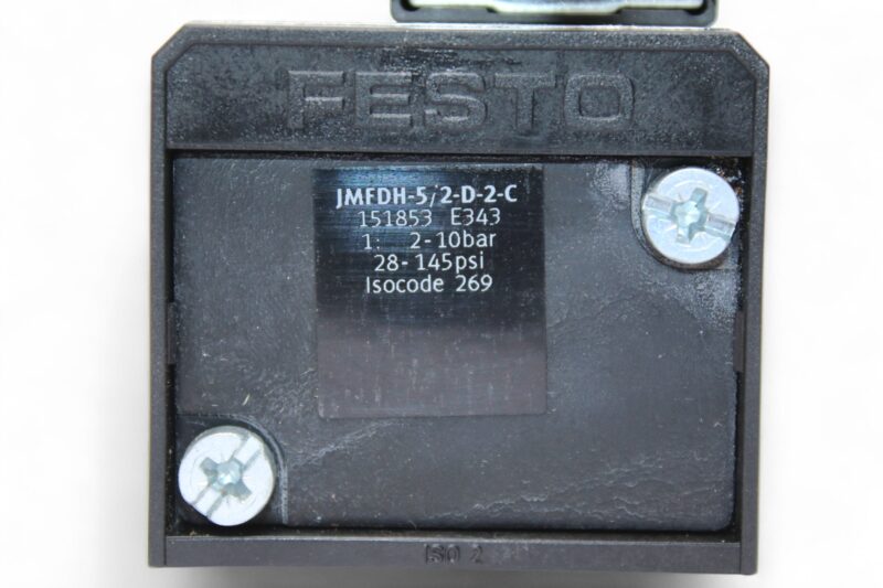 FESTO JMFDH-5/2-D-2-C SOLENOID VALVE 151853 - Image 2