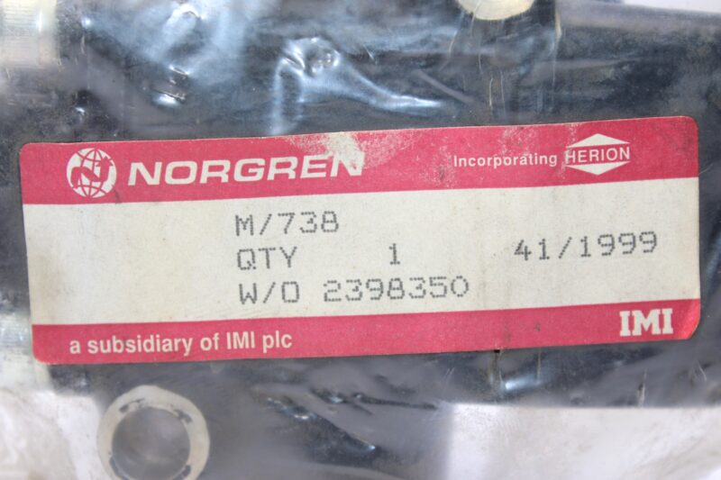 NORGREN M/738 POPPET VALVE - Image 2