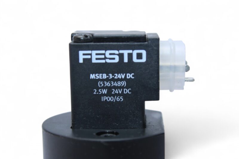 FESTO HEE-3/8-D-MINI-24 ON/OFF VALVE 165074 - Image 5
