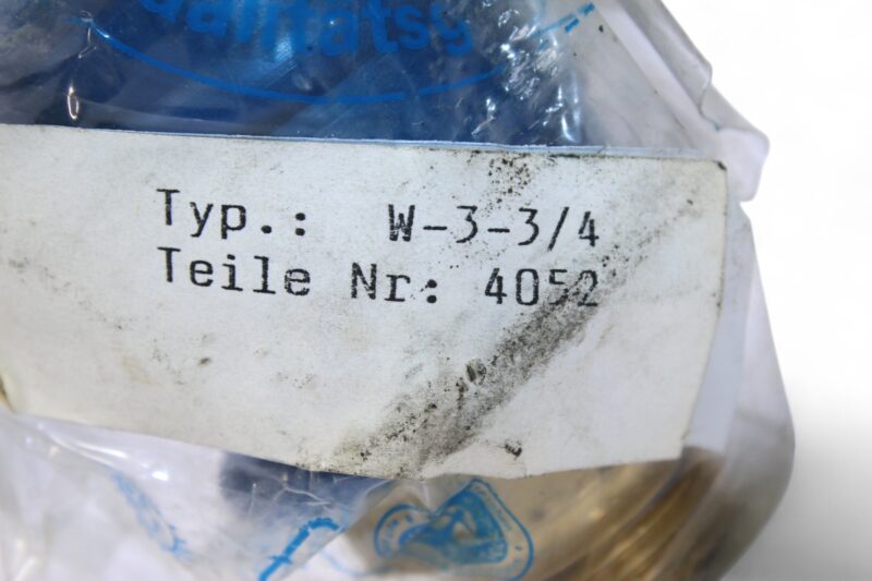 FESTO W-3-3/4 hand slide valve 4052 - Image 2