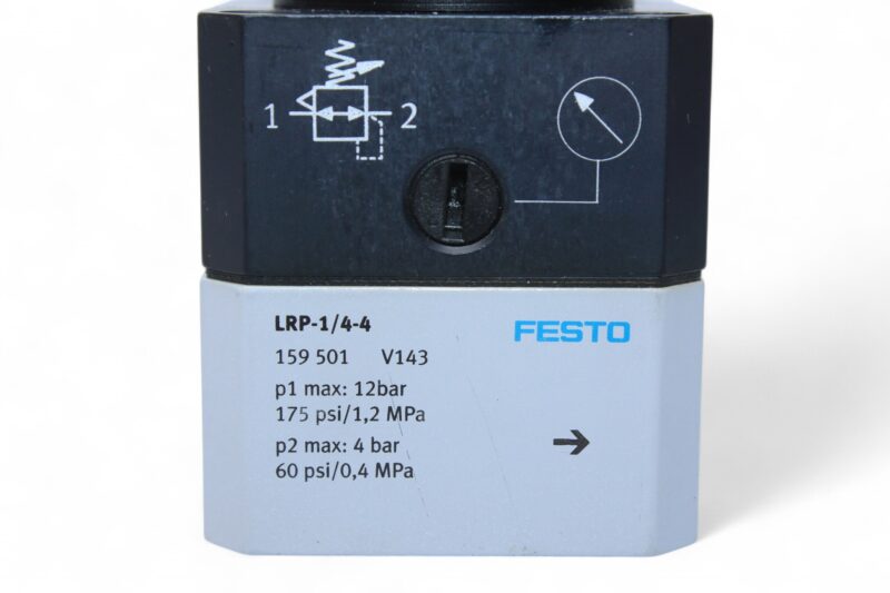 FESTO LRP-1/4-4 PRESSURE REGULATOR 159501 - Image 2