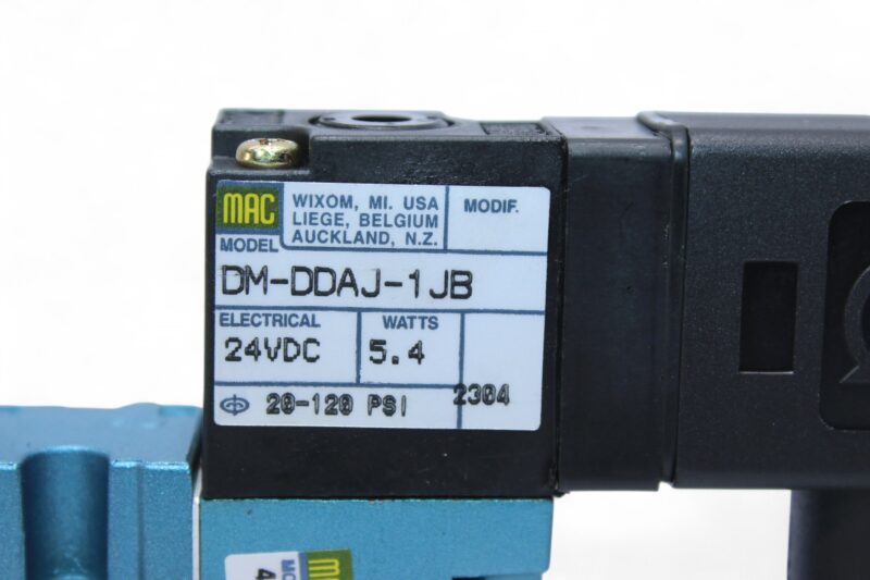 MAC 411A-C0A-DM-DDAJ-1JB SOLENOID VALVE - Image 3