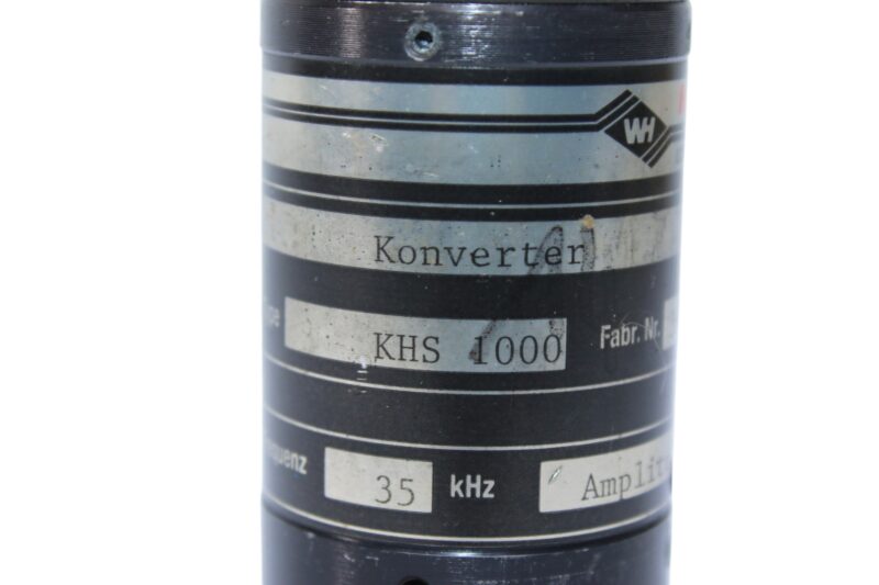 HERRMANN KHS 1000 ULTRASONIC CONVERTER 35Khz - Image 2