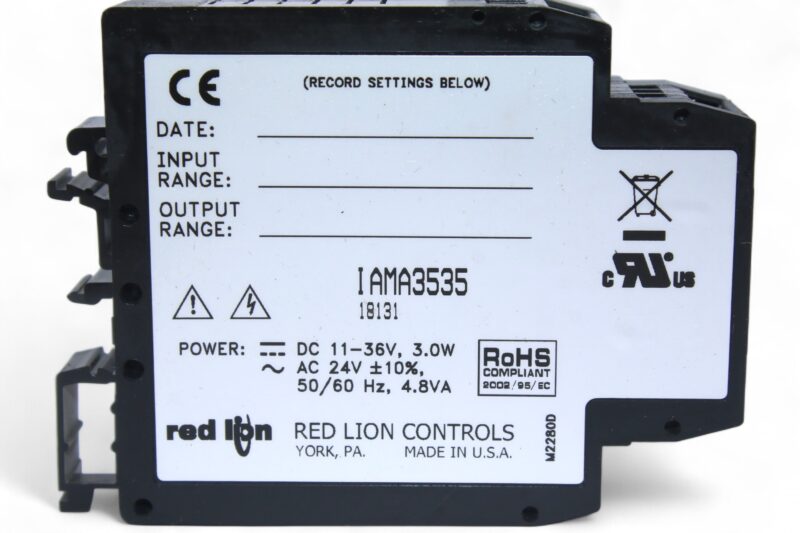RED LION IAMA3535 SIGNAL CONVERTER (9…32 VDC) - Image 2