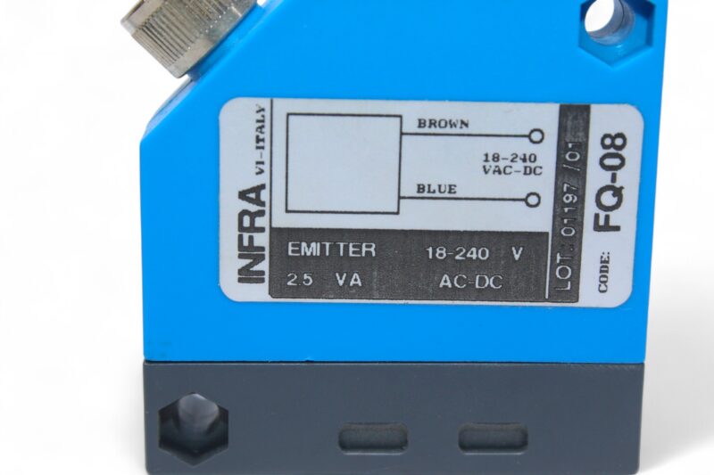 INFRA FQ-08 PHOTOELECTRIC EMITTER SENSOR - Image 2