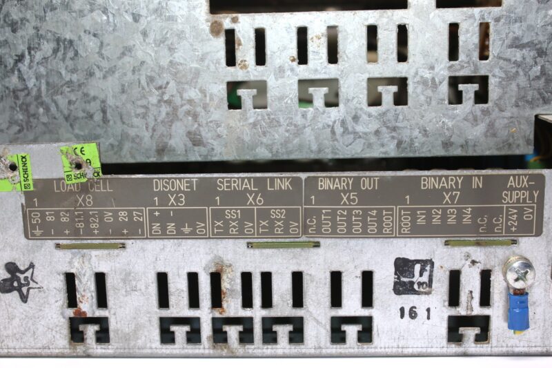 SCHENCK DEG 400 WEIGHING TERMINAL DISOMAT B - Image 3