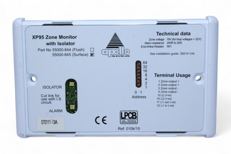 APOLLO XP95 SINGLE CHANNEL INPUT/OUTPUT - Image 3