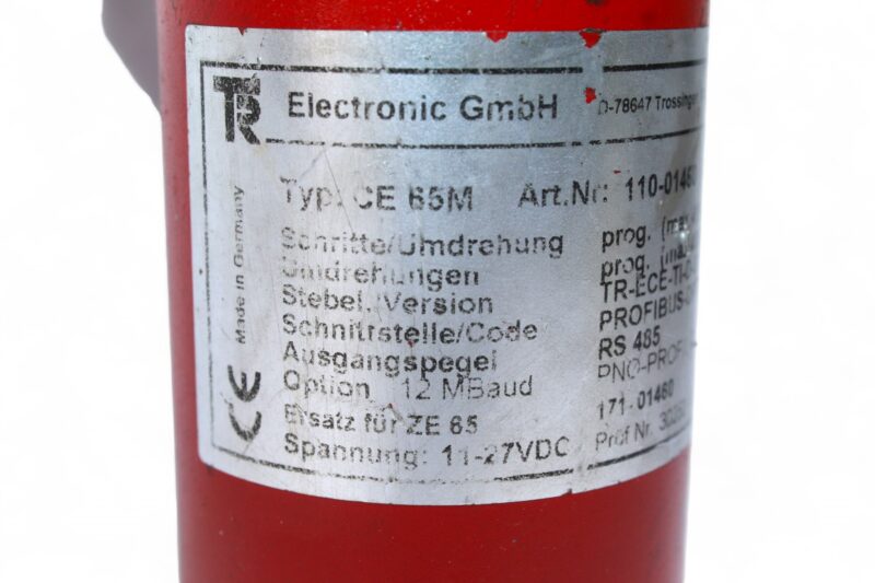 TR Electronic CE 65M ABSOLUTE ENCODER 110-01460 - Image 2