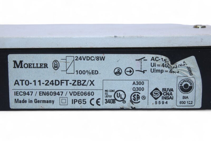 MOELLER AT0-11-24DFT-ZBZ/X INTERLOCK SWITCH - Image 2
