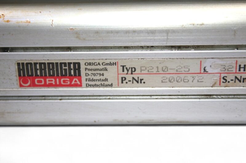 HOERBIGER-ORIGA P210-25 LINEAR ACTUATOR 200672 - Image 2