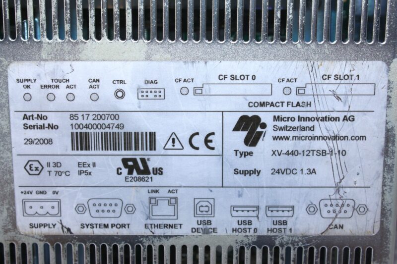 EATON XV-440-12TSB-1-10 TOUCH PANEL - Image 2