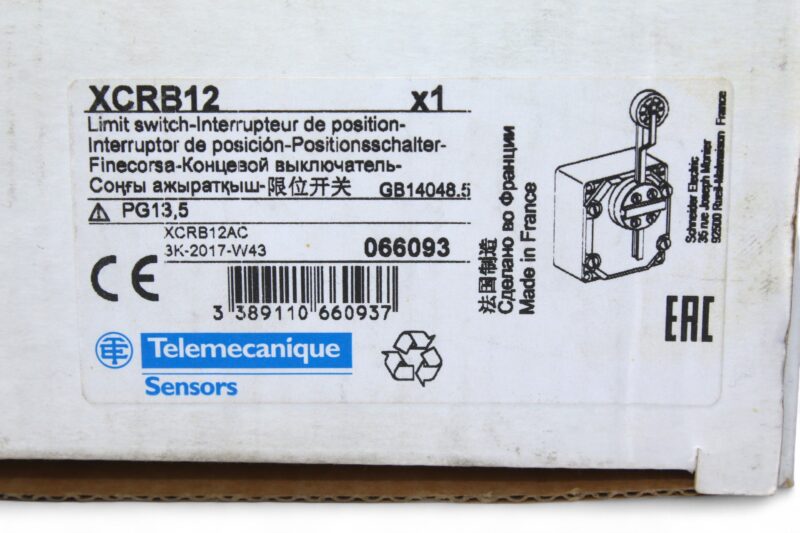 TELEMECANIQUE XCRB12 LIMIT SWITCH - Image 6