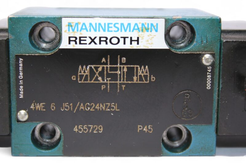 REXROTH 4WE 6 J51/AG24NZ5L DIRECTIONAL CONTROL VALVE - Image 2