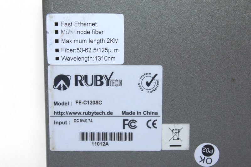 RUBY TECH FE-C120SC CONVERTER - Image 2