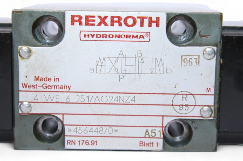 REXROTH 4WE 6 J51/AG24NZ4 DIRECTIONAL CONTROL VALVE - Image 2