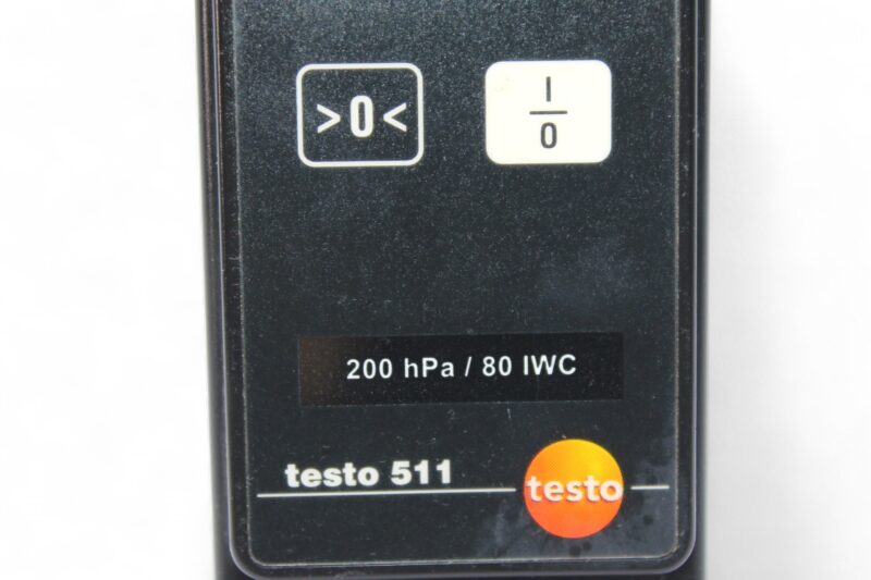 TESTO 511 ABSOLUTE PRESSURE METER - Image 2