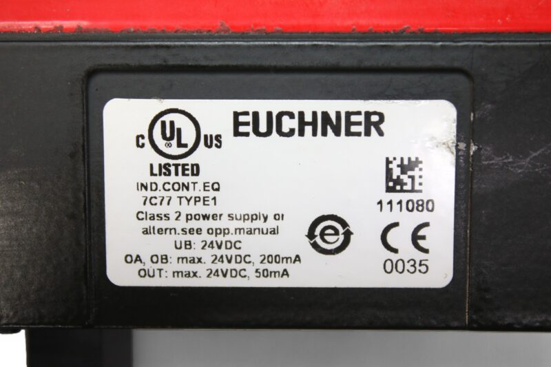 EUCHNER CET3-AR-CRA-AH-50F-SH-C2312-111725 NON-CONTACT SAFETY SWITCH 111725 - Image 3
