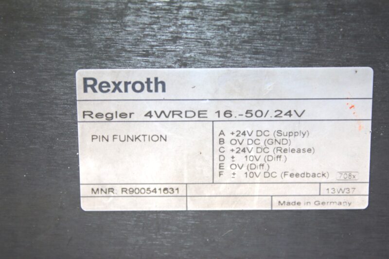 REXROTH R900971284 PROPORTIONAL DIRECTIONAL VALVE R900874607 - Image 4