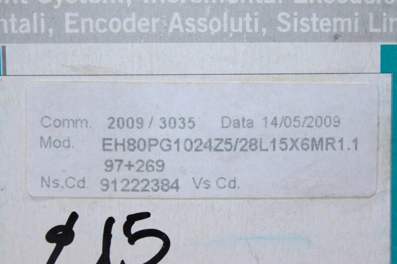 ELTRA EH80PG1024Z5/28L15X6MR1.197+269 INCREMENTAL ENCODER - Image 2